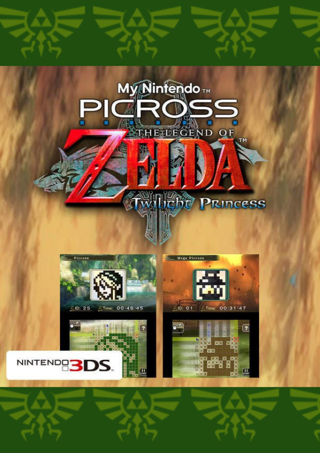 zelda twilight princess picross cover