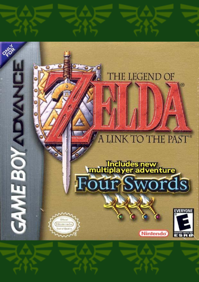 zelda four swords cover