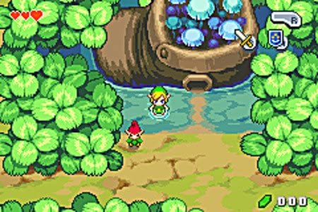 the legend of zelda the minish cap ingame