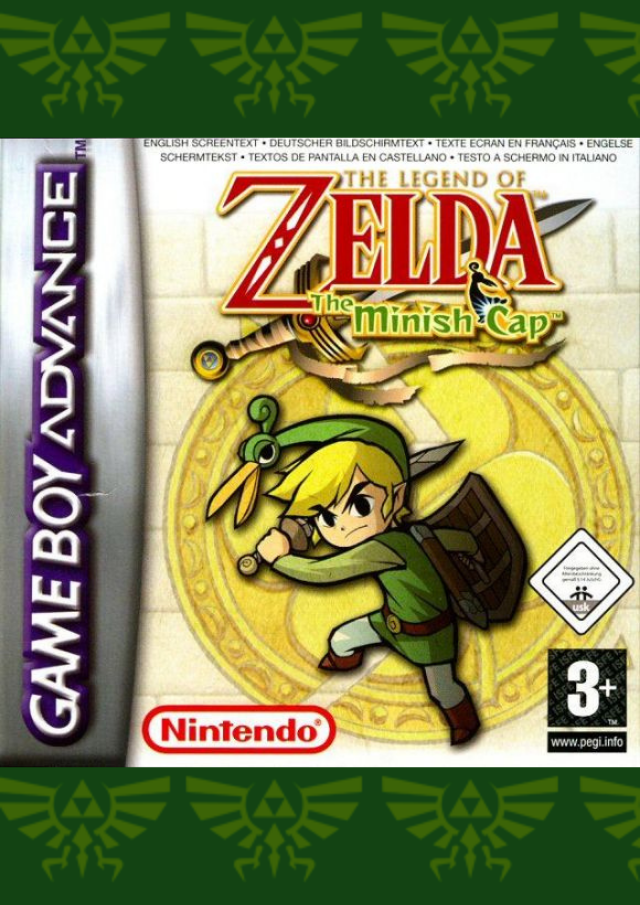 zelda the minish cap cover