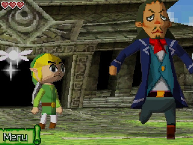 the legend of zelda phantom hourglass ingame