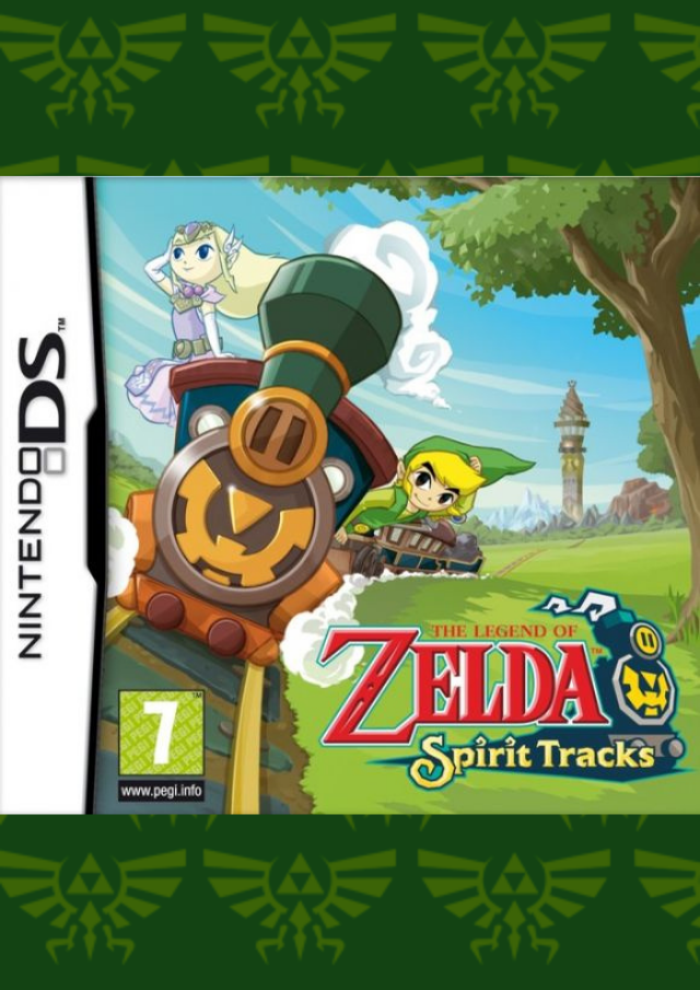 zelda spirit tracks cover