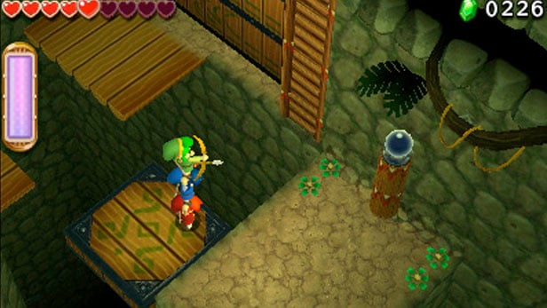 the legend of zelda triforce heroes ingame