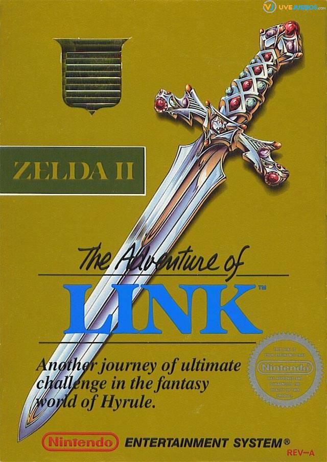 zelda 2 the adventure of link cover