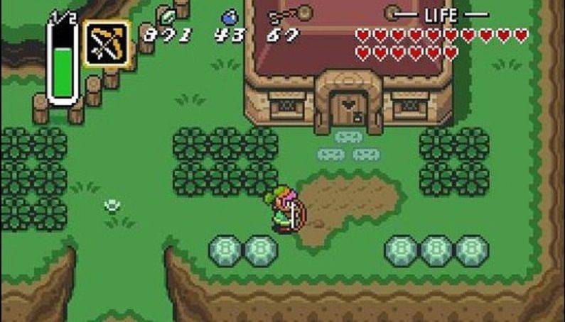 the legend of zelda a link to the past ingame