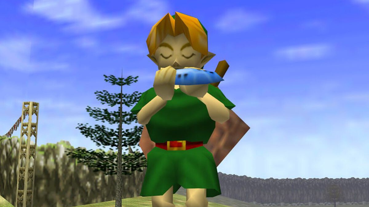 the legend of zelda ocarina of time ingame