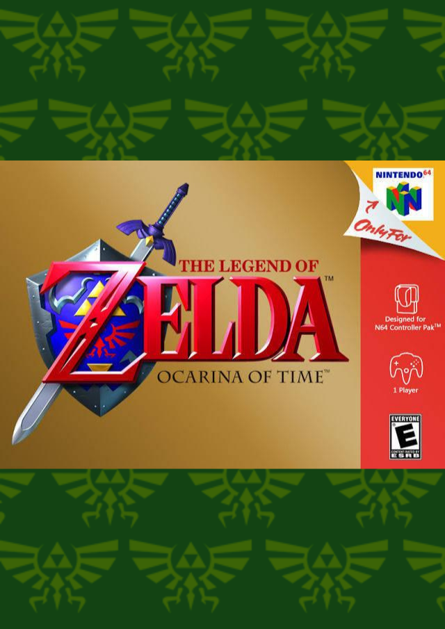 zelda ocarina of time cover