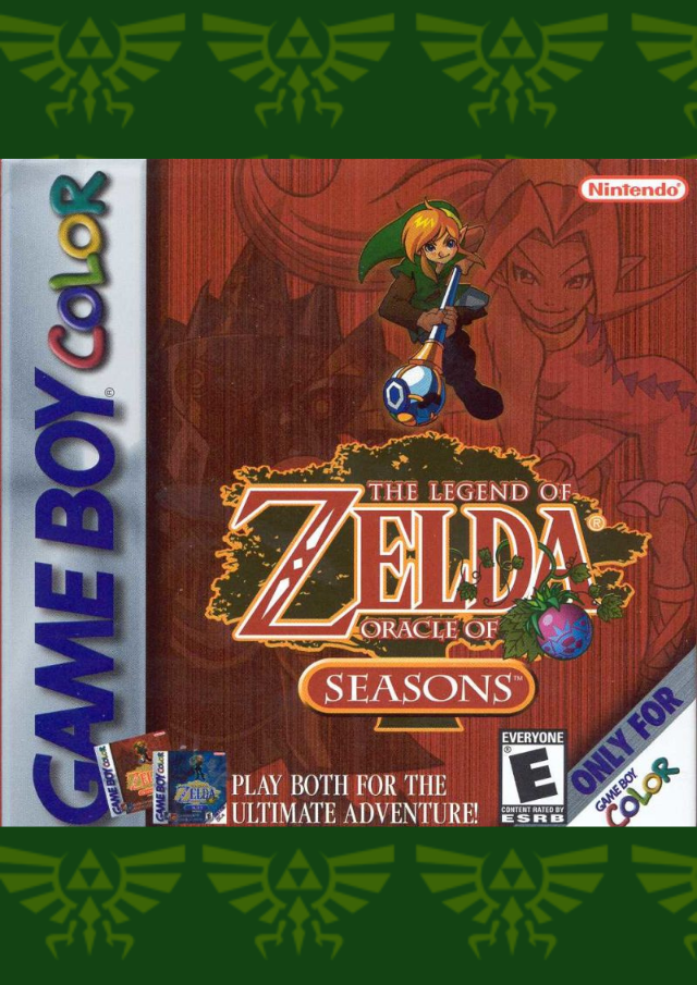 zelda oracle of seasons cover