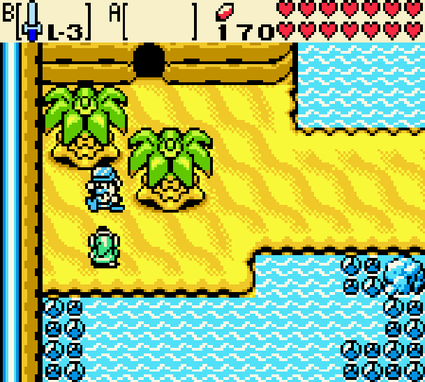 the legend of zelda oracle of ages ingame