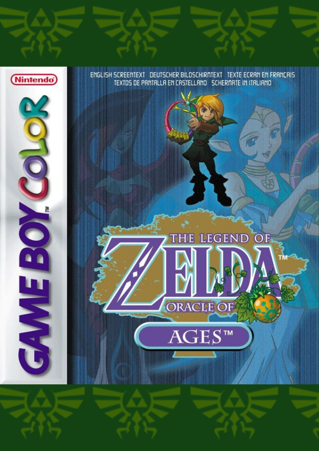 zelda oracle of ages cover