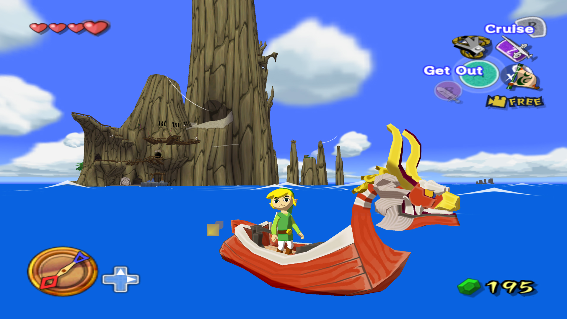 the legend of zelda the wind waker ingame